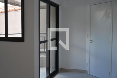 Sala de apartamento para alugar com 1 quarto, 42m² em Vila Valparaíso, Santo André