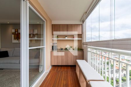 Varanda de apartamento para alugar com 3 quartos, 100m² em Vila Campestre, São Paulo