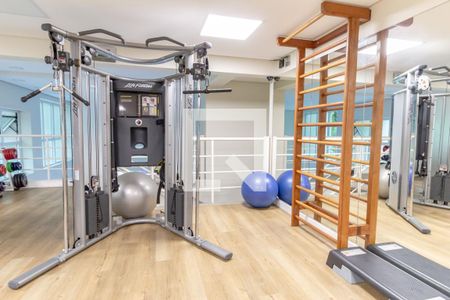 Apartamento para alugar com 57m², 1 quarto e 2 vagasÁrea comum - Academia