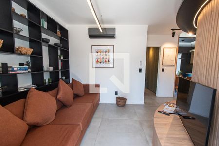 Apartamento à venda com 96m², 1 quarto e 2 vagasSala