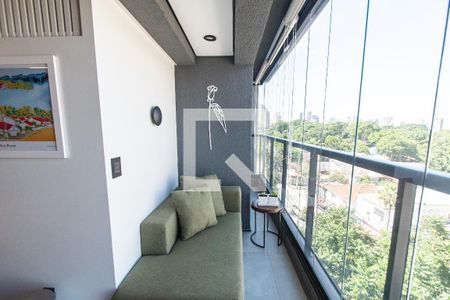 Apartamento à venda com 96m², 1 quarto e 2 vagasVaranda/área de serviço