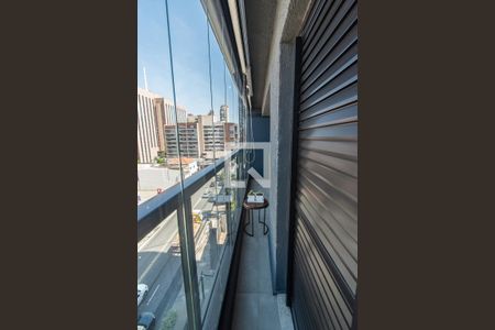 Apartamento à venda com 96m², 1 quarto e 2 vagasVaranda do quarto