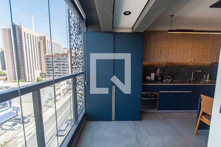 Apartamento à venda com 96m², 1 quarto e 2 vagasVaranda/área de serviço