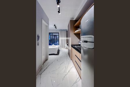 Studio à venda com 25m², 1 quarto e sem vagaCozinha