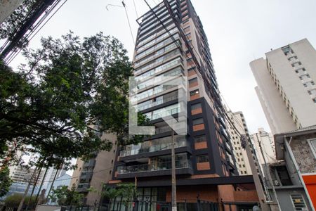 Apartamento para alugar com 45m², 1 quarto e 1 vagaFachada do Prédio