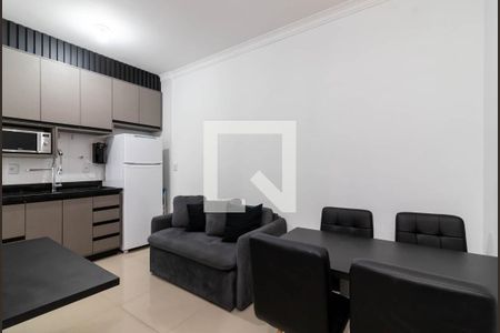 Sala de apartamento para alugar com 1 quarto, 37m² em Chora Menino, São Paulo