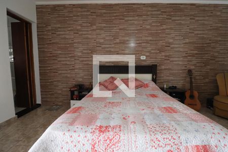 Quarto 1 suíte de casa à venda com 2 quartos, 140m² em Vila Bela Vista, Santo André