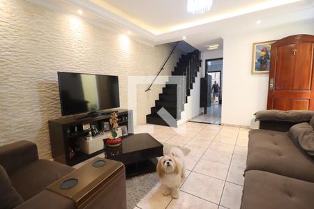 Sala de casa à venda com 2 quartos, 140m² em Vila Bela Vista, Santo André