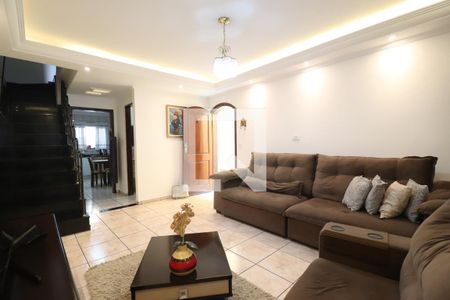Sala de casa à venda com 2 quartos, 140m² em Vila Bela Vista, Santo André