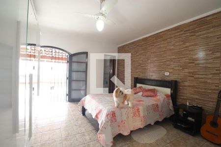 Quarto 1 suíte de casa à venda com 2 quartos, 140m² em Vila Bela Vista, Santo André