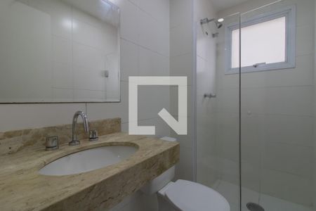 Apartamento para alugar com 59m², 2 quartos e 1 vaga Apartamento para alugar com 59m², 2 quartos e 1 vagaBanheiro da Suíte