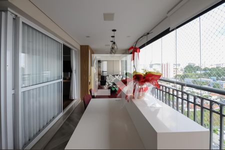 Varanda gourmet de apartamento à venda com 3 quartos, 180m² em Nova Petrópolis, São Bernardo do Campo