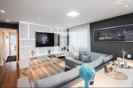 Sala de apartamento à venda com 3 quartos, 180m² em Nova Petrópolis, São Bernardo do Campo