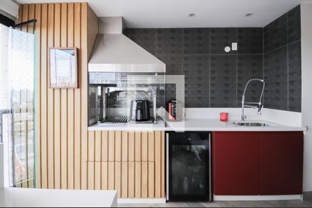 Varanda gourmet de apartamento à venda com 3 quartos, 180m² em Nova Petrópolis, São Bernardo do Campo