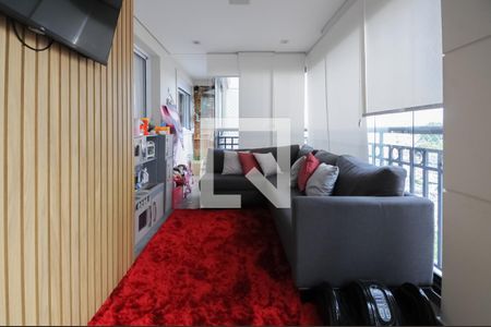 Varanda gourmet de apartamento à venda com 3 quartos, 180m² em Nova Petrópolis, São Bernardo do Campo