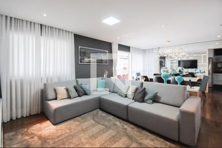 Sala de apartamento à venda com 3 quartos, 180m² em Nova Petrópolis, São Bernardo do Campo