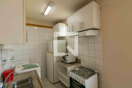 Studio para alugar com 37m², 1 quarto e 1 vaga Studio para alugar com 37m², 1 quarto e 1 vagaCozinha e Área de Serviço