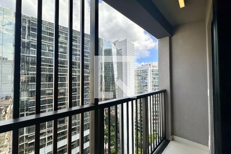 Varanda de kitnet/studio à venda com 1 quarto, 34m² em Centro, Rio de Janeiro