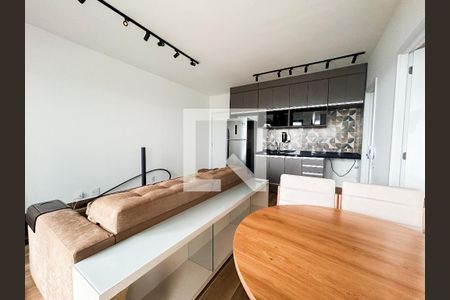 Sala de apartamento para alugar com 1 quarto, 44m² em Santo Amaro, São Paulo