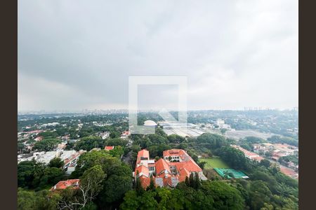 Vsta da Sacada de apartamento para alugar com 1 quarto, 44m² em Santo Amaro, São Paulo
