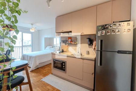 Studio à venda com 30m², 1 quarto e sem vagaCozinha