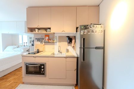 Studio à venda com 30m², 1 quarto e sem vagaCozinha