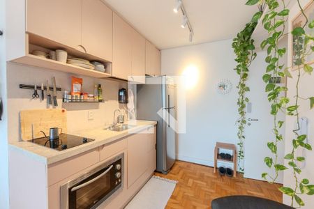 Studio à venda com 30m², 1 quarto e sem vagaCozinha