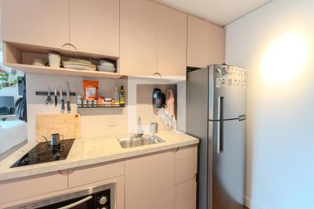 Studio à venda com 30m², 1 quarto e sem vagaCozinha