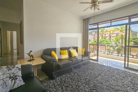 Sala de apartamento para alugar com 3 quartos, 142m² em Loteamento Joao Batista Juliao, Guarujá