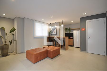 Apartamento para alugar com 43m², 2 quartos e 1 vagaÁrea comum - Salão de festas