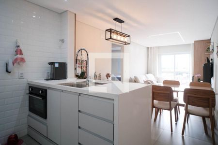 Sala/Cozinha de apartamento à venda com 2 quartos, 50m² em Aricanduva, São Paulo