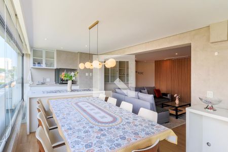 Varanda Gourmet de apartamento à venda com 3 quartos, 113m² em Santo Amaro, São Paulo