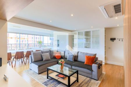 Sala de apartamento à venda com 3 quartos, 113m² em Santo Amaro, São Paulo