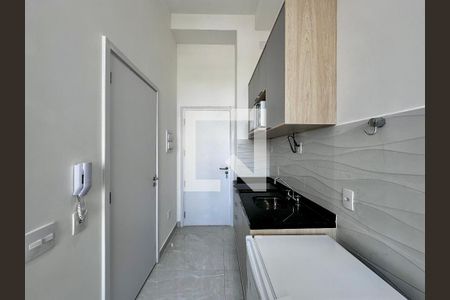 Cozinha de kitnet/studio à venda com 0 quarto, 22m² em Santo Amaro, São Paulo