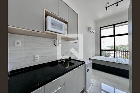 Cozinha de kitnet/studio à venda com 0 quarto, 22m² em Santo Amaro, São Paulo