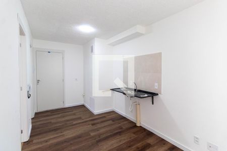 Sala/Cozinha de apartamento à venda com 1 quarto, 25m² em Jardim America da Penha, São Paulo