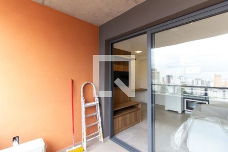 Varanda de apartamento à venda com 1 quarto, 34m² em Perdizes, São Paulo