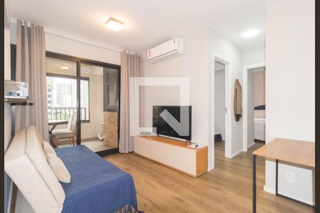 Sala de apartamento à venda com 2 quartos, 49m² em Brás, São Paulo