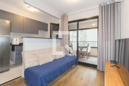 Sala de apartamento à venda com 2 quartos, 49m² em Brás, São Paulo