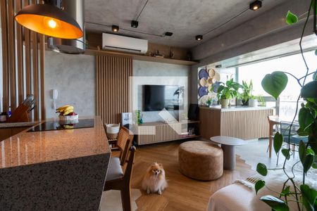 Sala de apartamento à venda com 2 quartos, 62m² em Butantã, São Paulo
