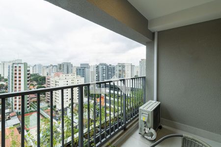 Apartamento à venda com 60m², 1 quarto e sem vagaVaranda do quarto