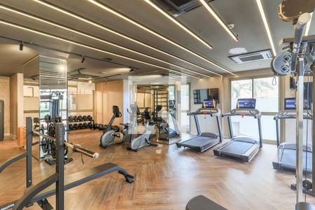 Studio para alugar com 21m², 1 quarto e sem vagaÁrea comum - Academia