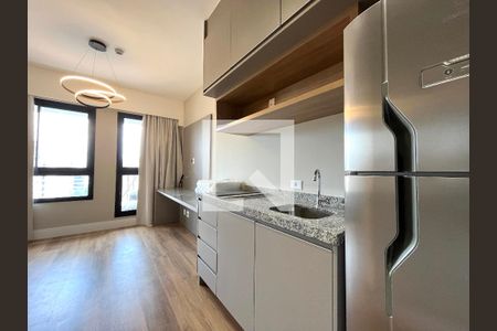 Studio à venda com 21m², 1 quarto e sem vagaCozinha 