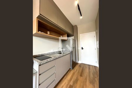 Studio à venda com 21m², 1 quarto e sem vagaCozinha 