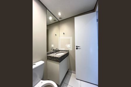 Banheiro  de kitnet/studio à venda com 1 quarto, 21m² em Vila Mariana, São Paulo
