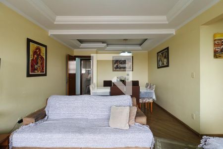 Sala de apartamento à venda com 3 quartos, 130m² em Vila Assunção, Santo André