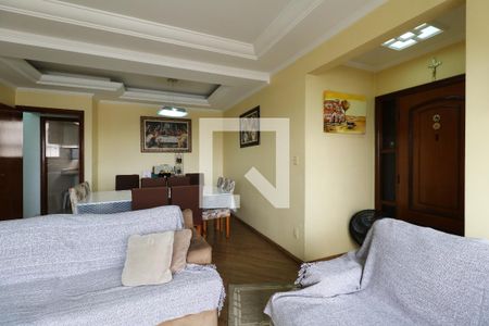 Sala de apartamento à venda com 3 quartos, 130m² em Vila Assunção, Santo André