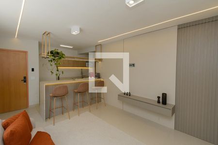 Sala de apartamento para alugar com 3 quartos, 180m² em Cabral, Contagem