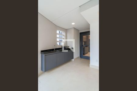 Varanda Gourmet de apartamento à venda com 3 quartos, 134m² em Chácara Santo Antônio (zona Sul), São Paulo