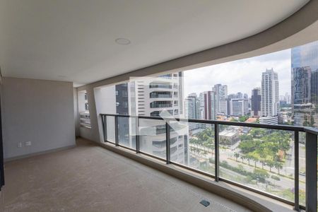 Varanda de apartamento à venda com 3 quartos, 134m² em Chácara Santo Antônio (zona Sul), São Paulo